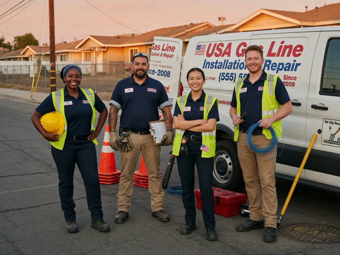 Gas Line Installation company in Montgomery Creek, CA